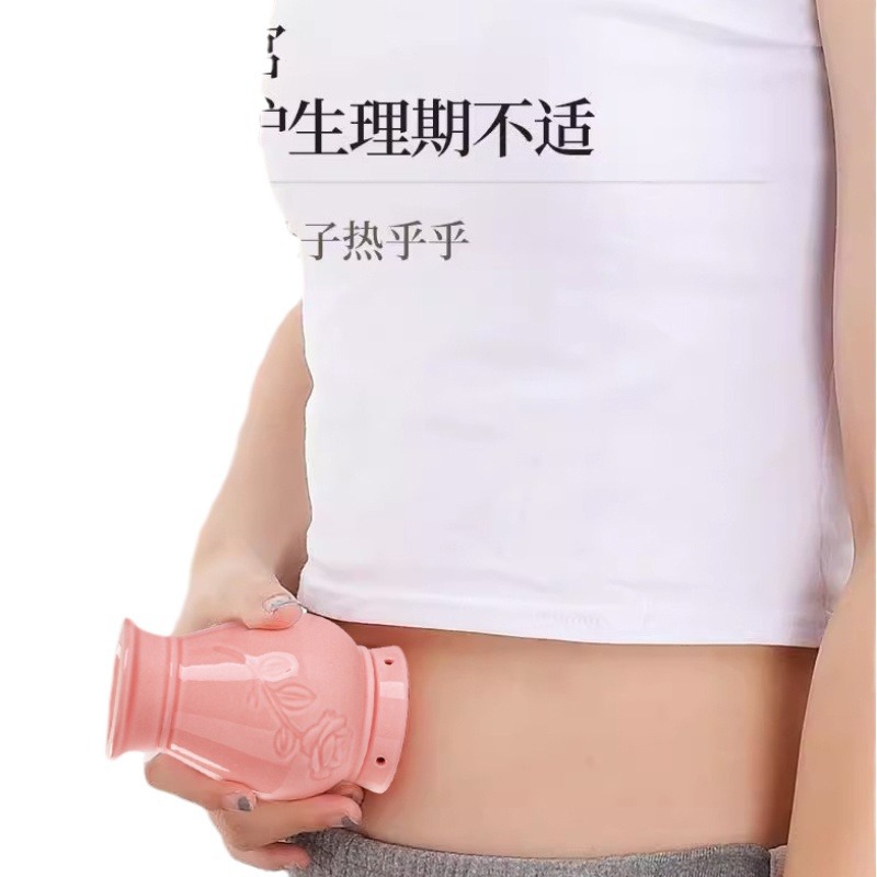Ceramic Face Moxibustion Cup Peach Blossom Moxa Tool with Heat Guard Cloth and Moxa Cones for Facial Meridian Care - Image 5