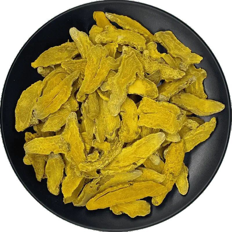 Turmeric Slices Se Jiang Huang Dried Curcuma longa Rhizome TCM Herbal Slices 500g - Image 5