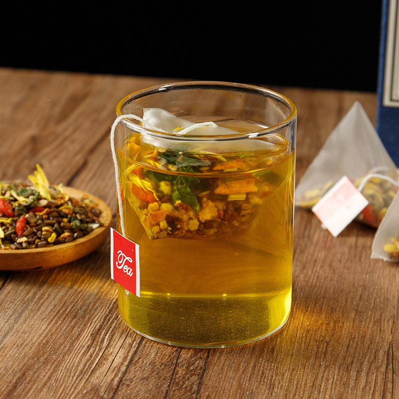 Chrysanthemum Goji Cassia Seed Tea Bags 150g Cold Brew Herbal Wellness Tea 30 Pyramid Bags - Image 4