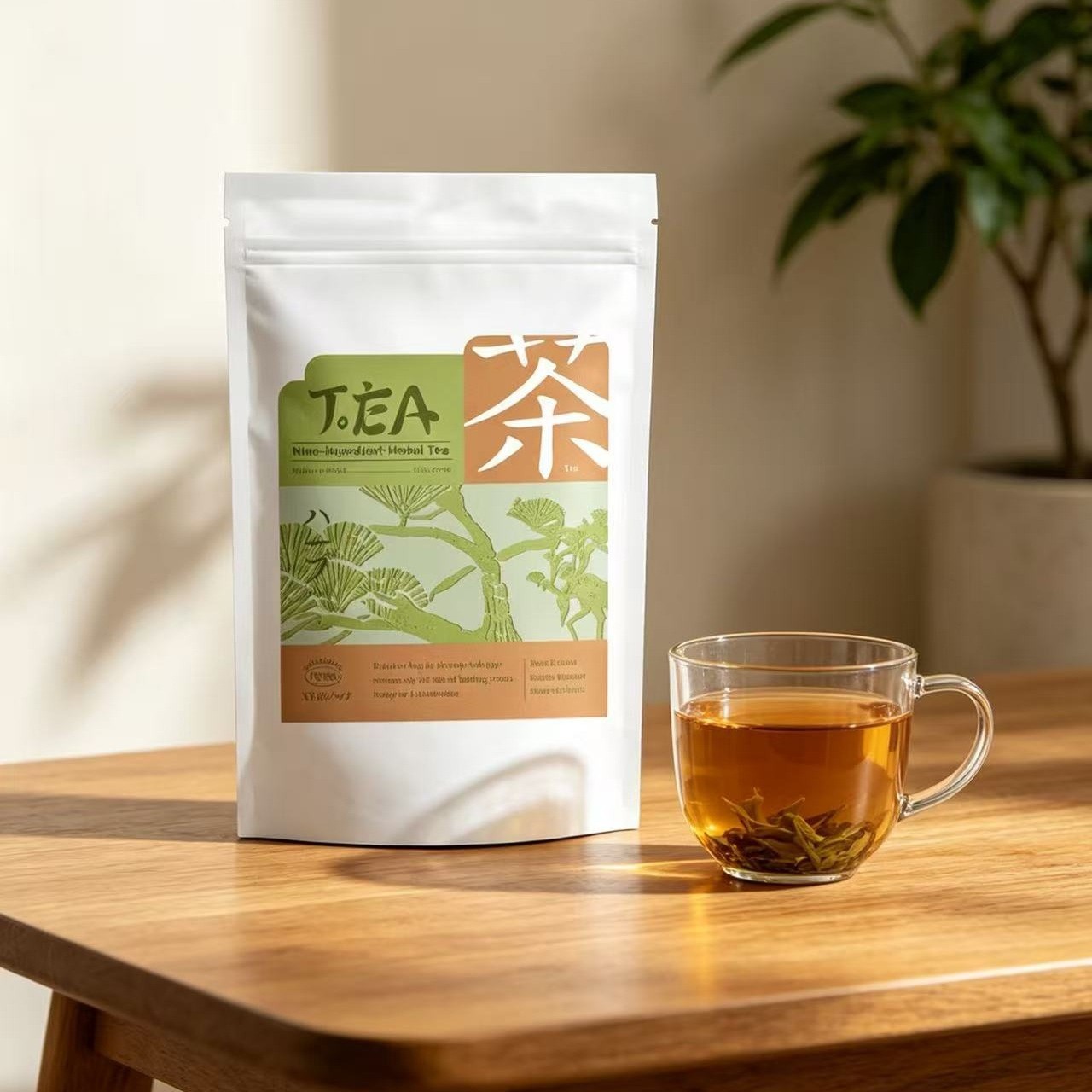 Nine Herb Floral Tea Blend 60g Cold Brew Herbal Tea Mild Plant Tea for Daily Wellness - Image 2