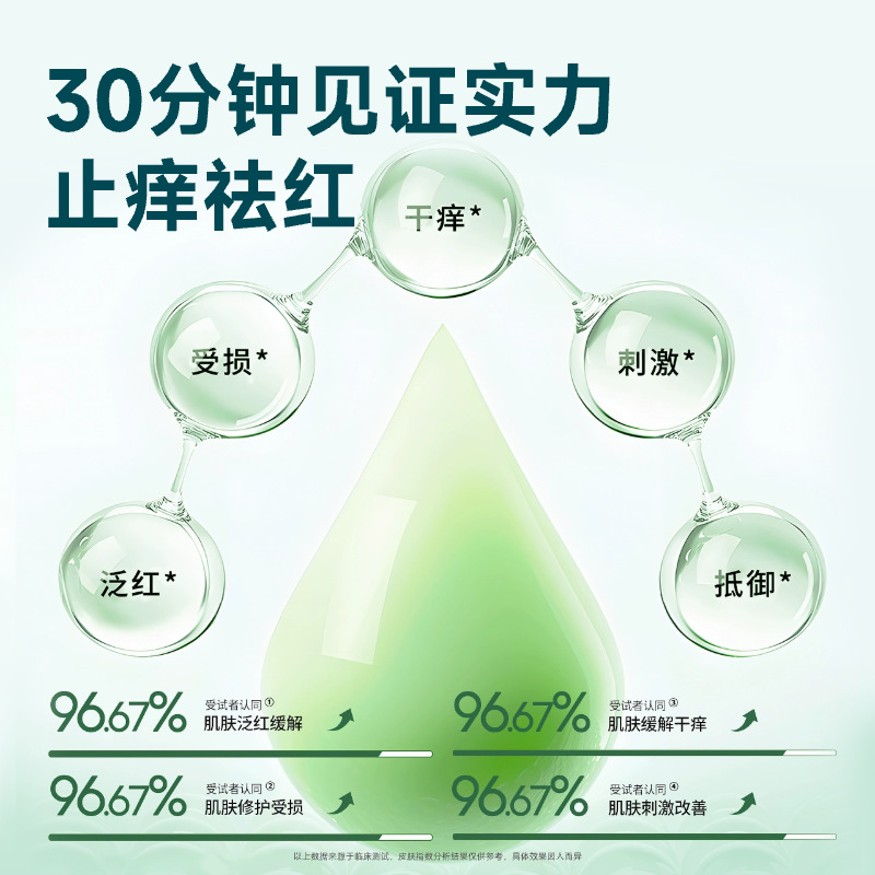 Qi Ai Mugwort Herbal Balm Ai Cao Gao Topical Soothing Cream for Skin Comfort and Refreshing Summer Care - Image 2