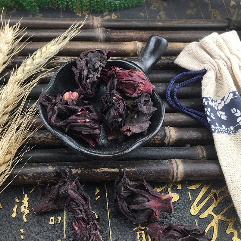 Dried Roselle Hibiscus Mei Gui Qie Loose Flower Petals for Herbal Tea and Sour Plum Drink 500g - Image 4