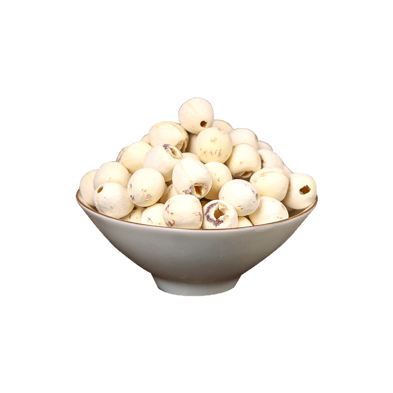 Lotus Seed (Nelumbo nucifera) — Peeled & Cored Dried White Lotus Seeds, 500g - Image 5