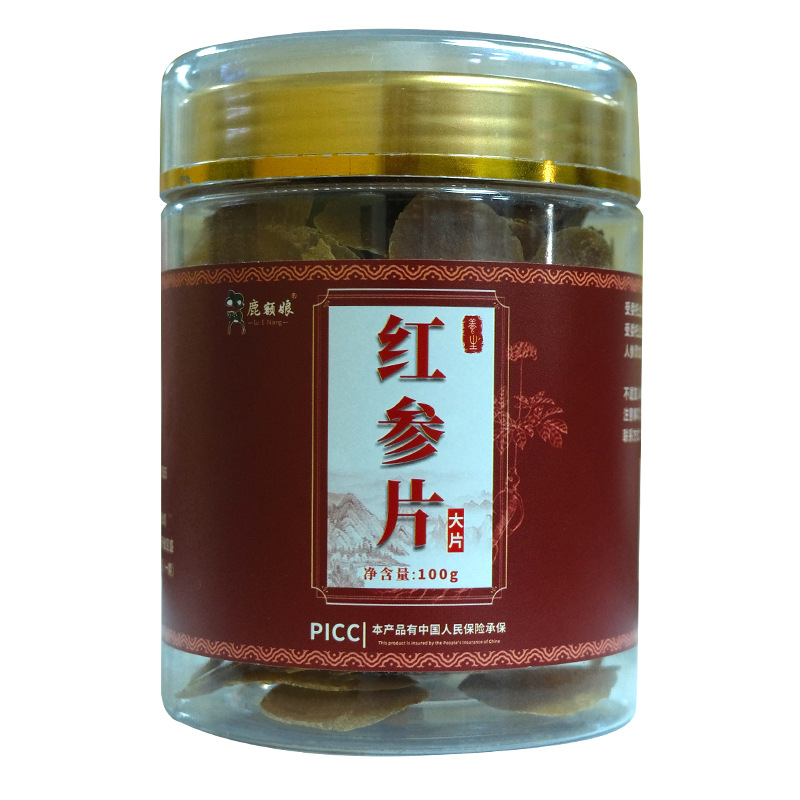 Red Ginseng Slices 5 Year Korean Ginseng Root Dried Herbal Tea 100g - Image 5