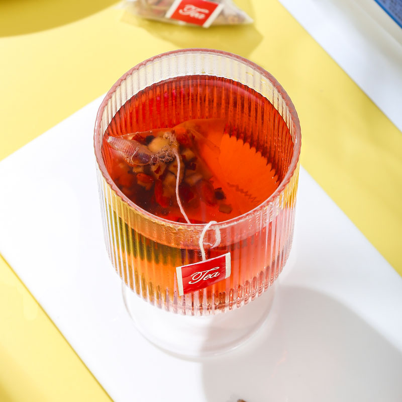Suan Zao Ren Fu Ling Tea (Sour Jujube Seed & Poria Blend) — Herbal Tea Bags with Lily Bulb, Goji & Mulberry - Image 2