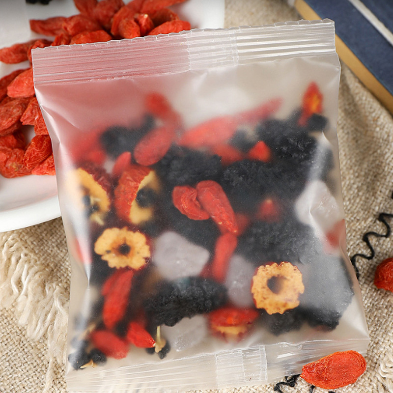 Black Red Goji Mulberry Tea Sang Shen Cha 10g x 10 Bags Cold Brew Herbal Blend 200g - Image 2