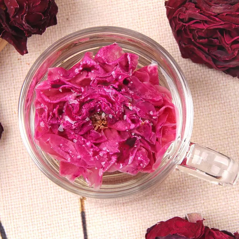 Mo Hong Rose Flower Tea 500g Freeze Dried Yunnan Rose Buds for Daily Herbal Infusions - Image 3