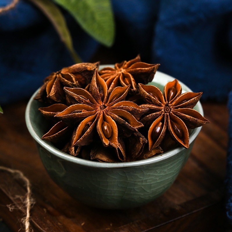Star Anise Cinnamon Bay Leaf Sichuan Pepper Spice Set 500g Dried Culinary Herbs for Braising Stews and Marinades - Image 2