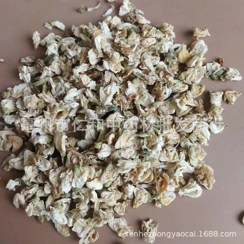 Dried White Hyacinth Bean Flower Bian Dou Hua Bulk Herbal Tea Ingredient Lablab Flower - Image 3