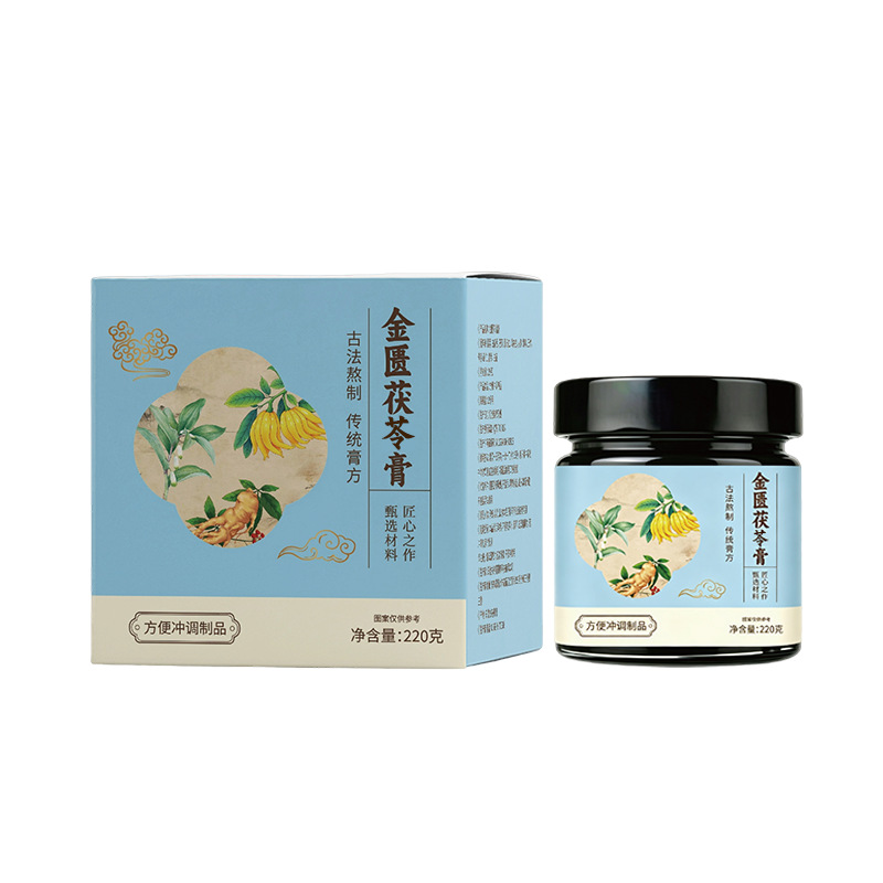 Jingui Fuling Gao (Poria & Coix Herbal Paste) — Traditional Steamed Herbal Paste, 220g - Image 5