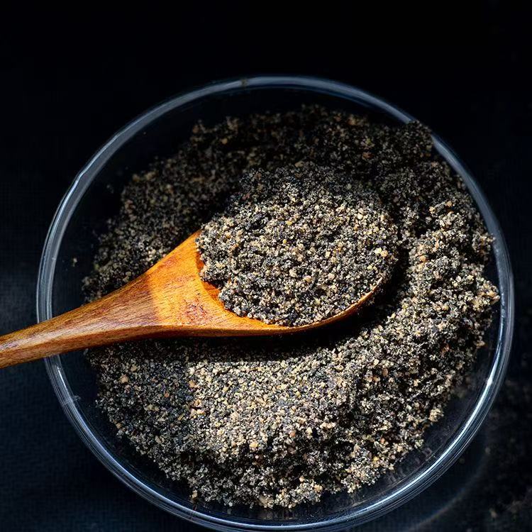 Freshly Milled Roasted Black Sesame Powder Hei Zhi Ma 500g Pure Ground Sesame for Drinks Baking and Congee - Image 4