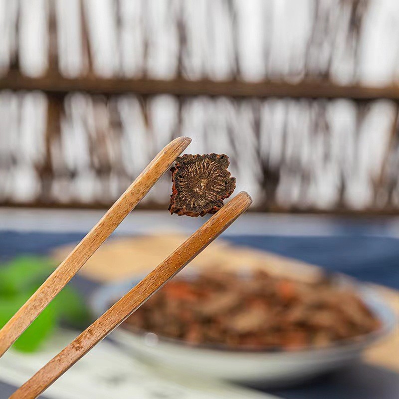 Purple Danshen Root Tea Grade Dan Shen Salvia miltiorrhiza Dried Slices 500g for Herbal Decoction and Daily Tea - Image 2