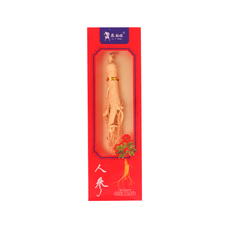 Dried Whole Ginseng Root Gift Box Changbai Mountain Sun Dried 5 Year Root for Cooking - Image 5
