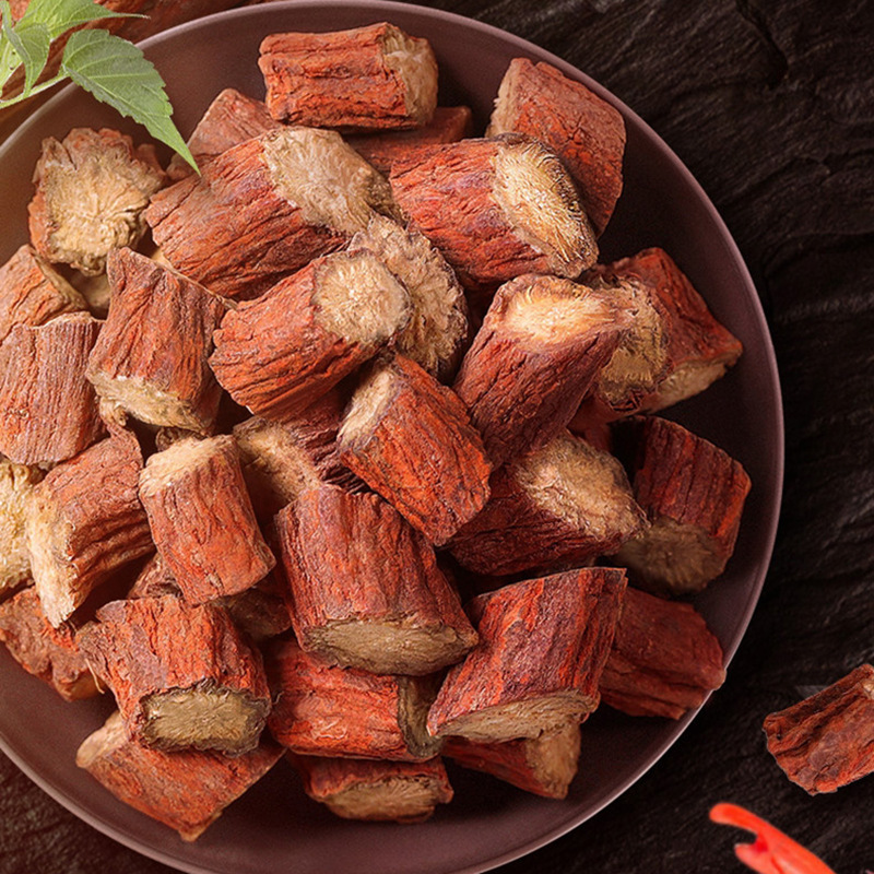 Dried Danshen Red Sage Root Slices Dan Shen Salvia miltiorrhiza TCM Herbal Tea and Decoction Pieces Bulk - Image 2
