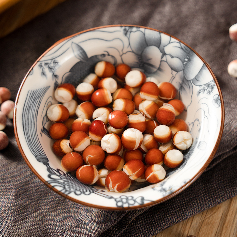 Dried Gorgon Fruit Qian Shi 500g Euryale Ferox Seeds Zhaoqing Grade Raw Herb for Soup Congee and Tea - Image 4