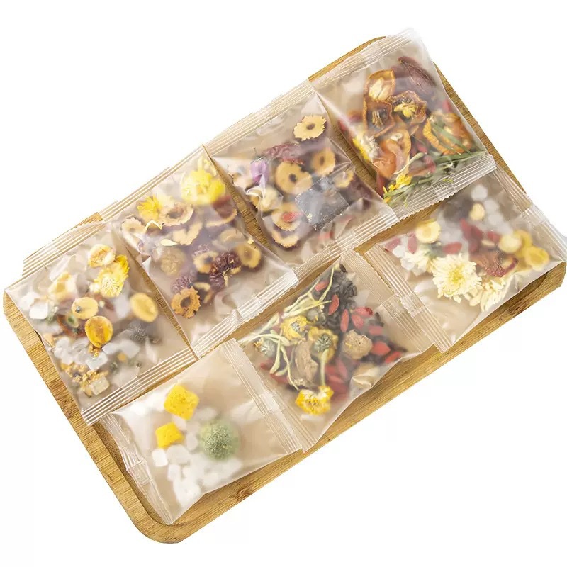Fruit and Herbal Tea Bag Blend with Chrysanthemum Goji Cassia and Citrus 10 Pack Cold Brew - Image 4