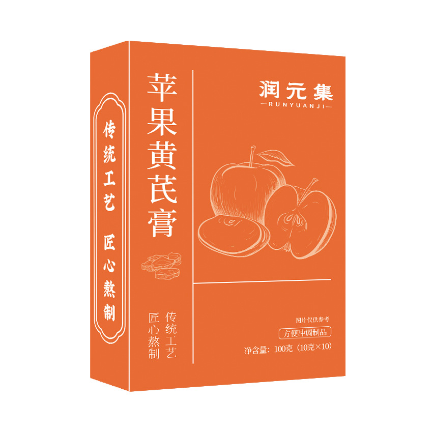 Apple & Astragalus Herbal Paste (Malus domestica & Astragalus membranaceus) — 100g Honey-Style Wellness Paste - Image 5