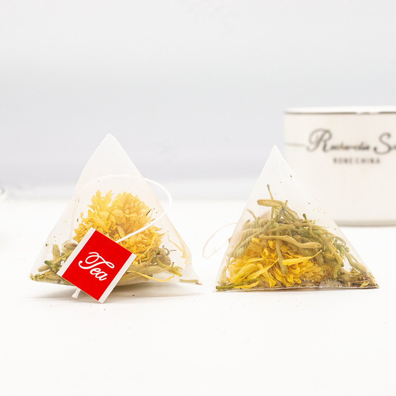 Honeysuckle Chrysanthemum Jasmine Tea San Hua Herbal Blend 20 Teabags 30g Sugar Free Hot Brew - Image 4