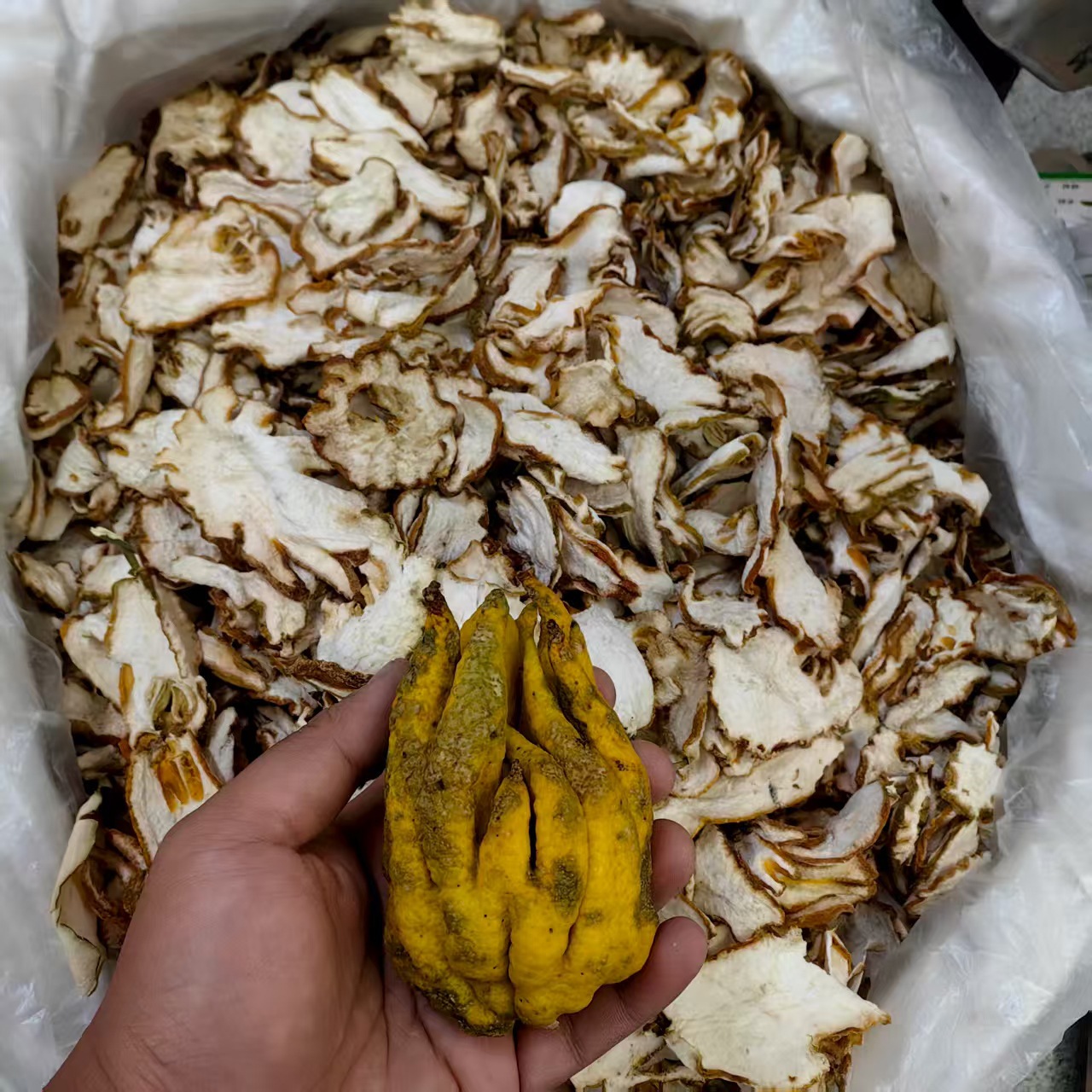 Sichuan Bergamot Foshou Sliced Dried Citrus Fruit Traditional Herbal Tea Ingredient 500g - Image 3