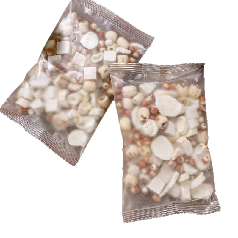 Four Spirits Soup Blend (Si Shen Tang) — Fu Ling, Qian Shi, Lian Zi & Shan Yao Herbal Tea Pack - Image 5