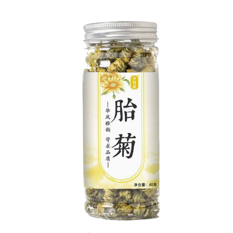 Tai Ju Chrysanthemum Tea 40g Jar Dried Flos Chrysanthemi Buds for Daily Brewing - Image 5