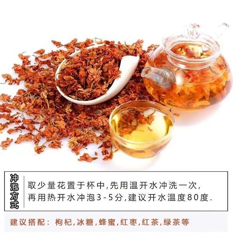 Luo Han Guo Flower Tea 500g Dried Monk Fruit Blossoms Hot Brew Herbal Flower Tea - Image 3