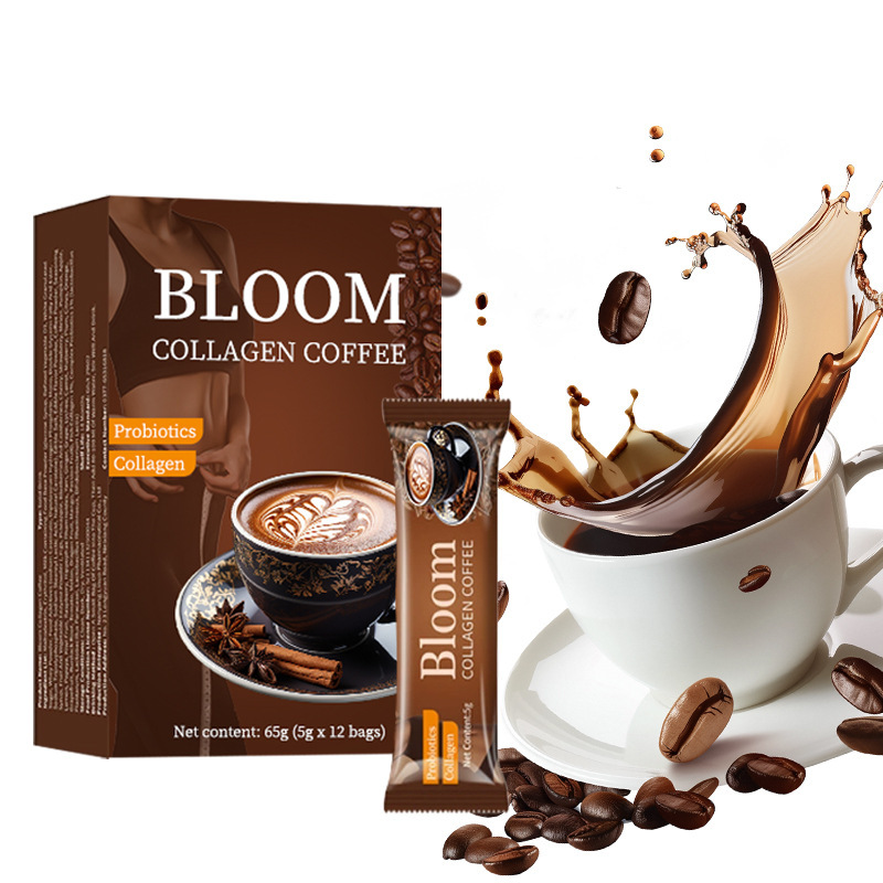Glutathione Collagen White Coffee Mix 100g Sugar Free Instant Beauty Coffee Drink - Image 4