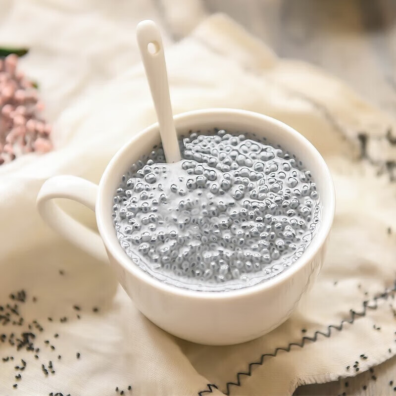 Basil Seeds Lan Xiang Zi 500g Bulk Dried Seeds for Fruit Tea Drinks and Desserts - Image 5
