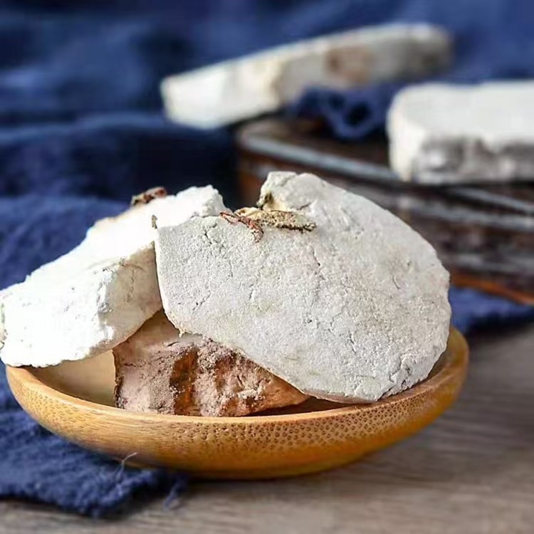 Fu Shen Slices (Poria cocos with Pine Root) — Dried TCM Herb for Calming the Spirit, 500g - Image 4