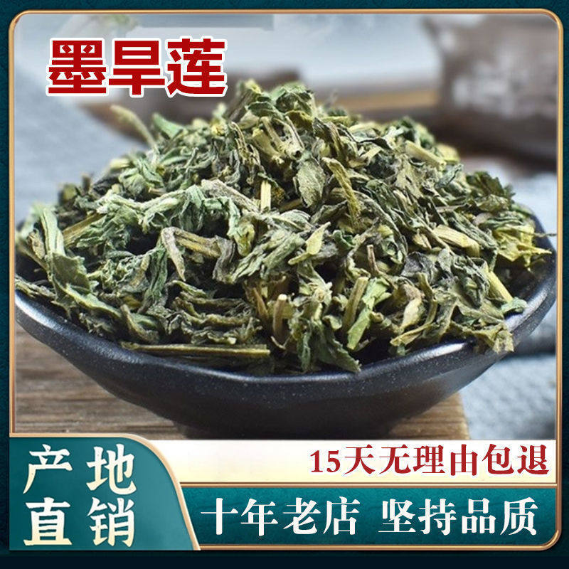 Eclipta Herb Mo Han Lian Dried Whole Herb Natural Sun Dried No Additives 1000g Bulk Pack - Image 3