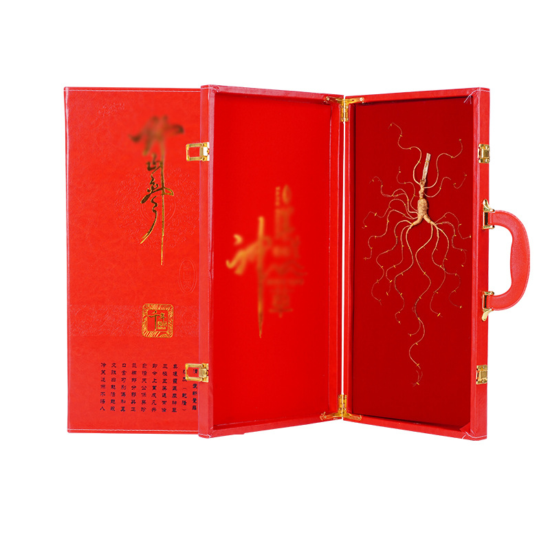 Changbai Mountain Wild-Forest Ginseng Gift Box Dried Root for Cooking and Wine Soaking - Image 5