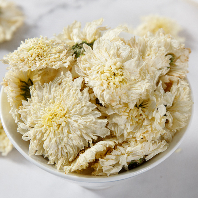 Huangshan White Chrysanthemum Tea July Ju Hua Dried Flower 500g Bulk Loose Herbal Tea - Image 4