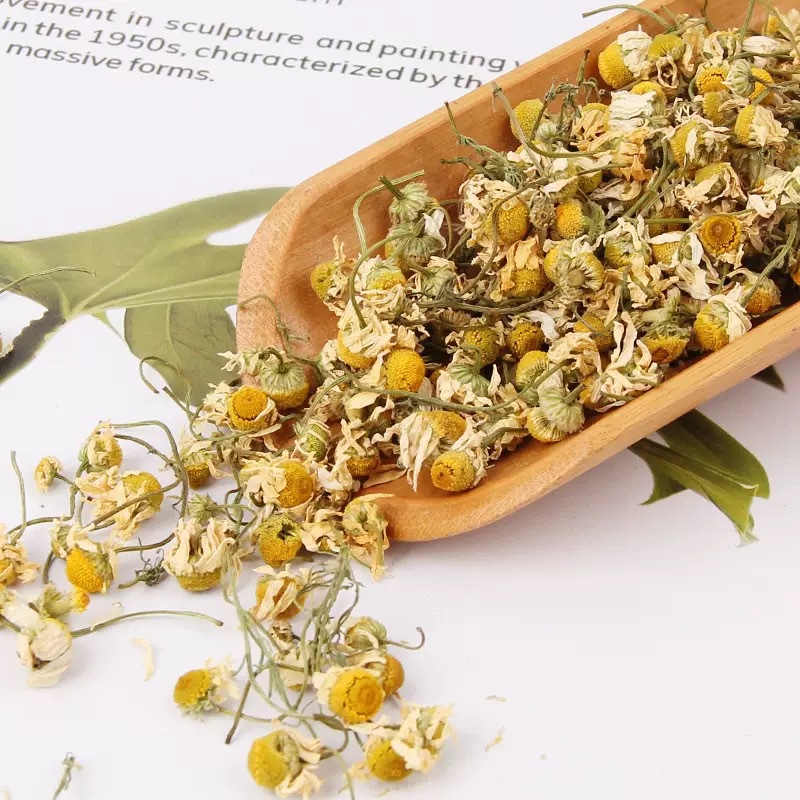Dried Chamomile Flowers 500g Loose Herbal Tea Yang Gan Ju Bulk Cold Brew Floral Infusion - Image 2
