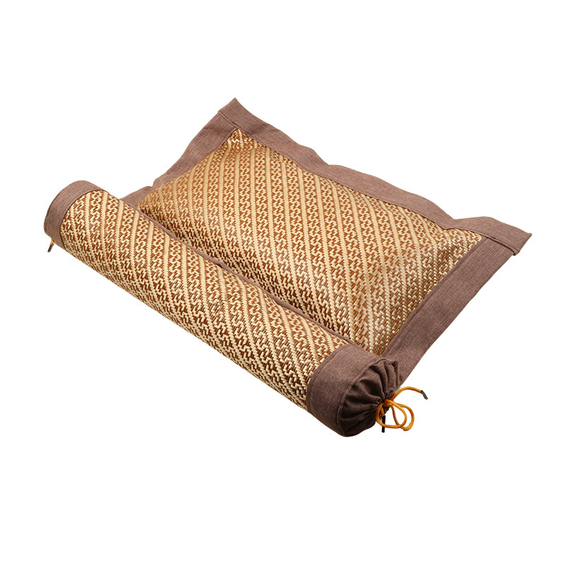 Mugwort Herbal Pillow Ai Cao Cooling Silk Neck Support Pillow for Sleep Single Size - Image 5