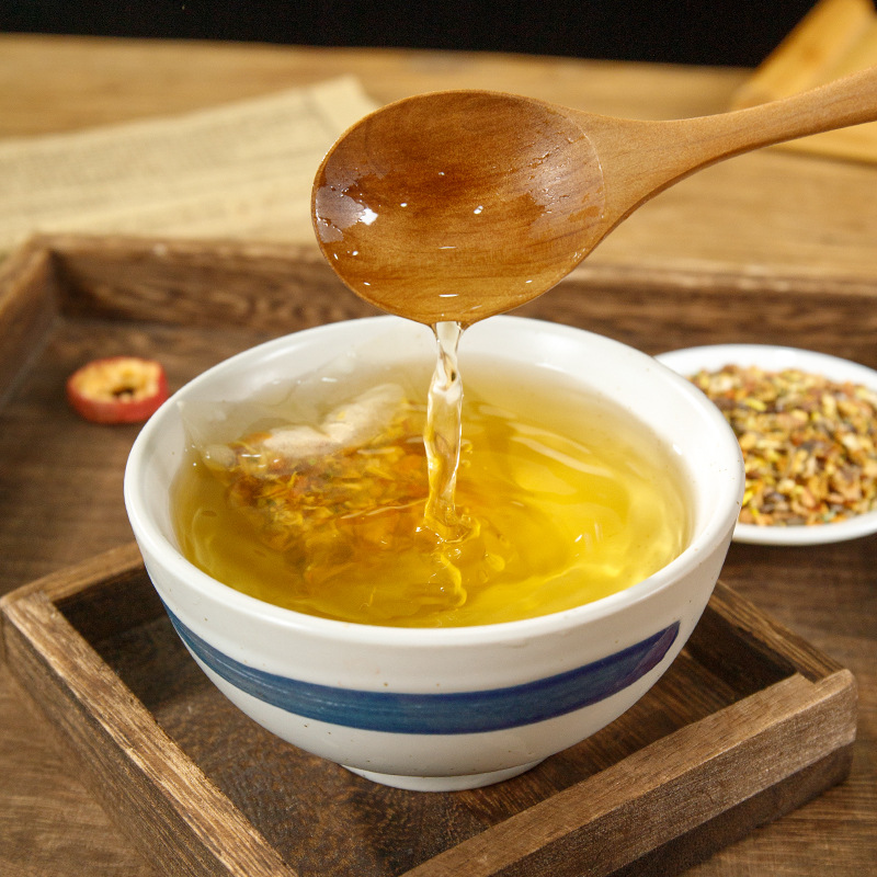 Winter Melon Lotus Leaf Tea He Ye Cha 150g 30 Teabags Cold Brewed Herbal Blend with Cassia Seed and Mulberry Leaf - Image 4