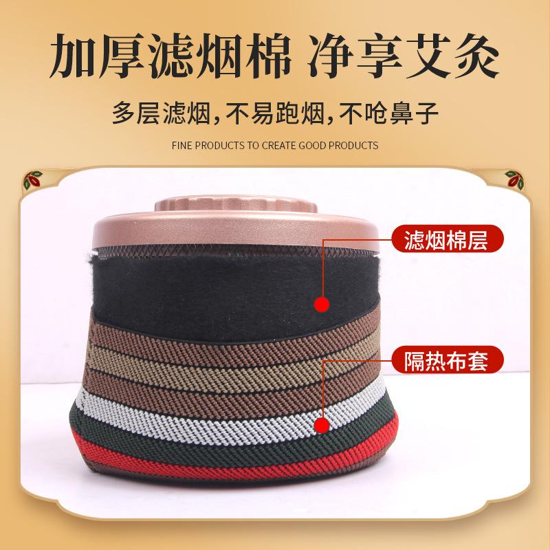 Portable Smokeless Moxibustion Box for Waist and Abdomen Warming Therapy with Adjustable Temperature Home Use - Image 3