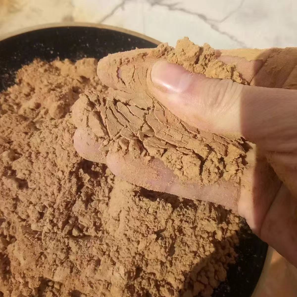 Tea Seed Powder Cha Ku Fen Camellia Seed Meal Natural Hair Wash Dish Cleaning Degreasing Powder 500g - Image 4