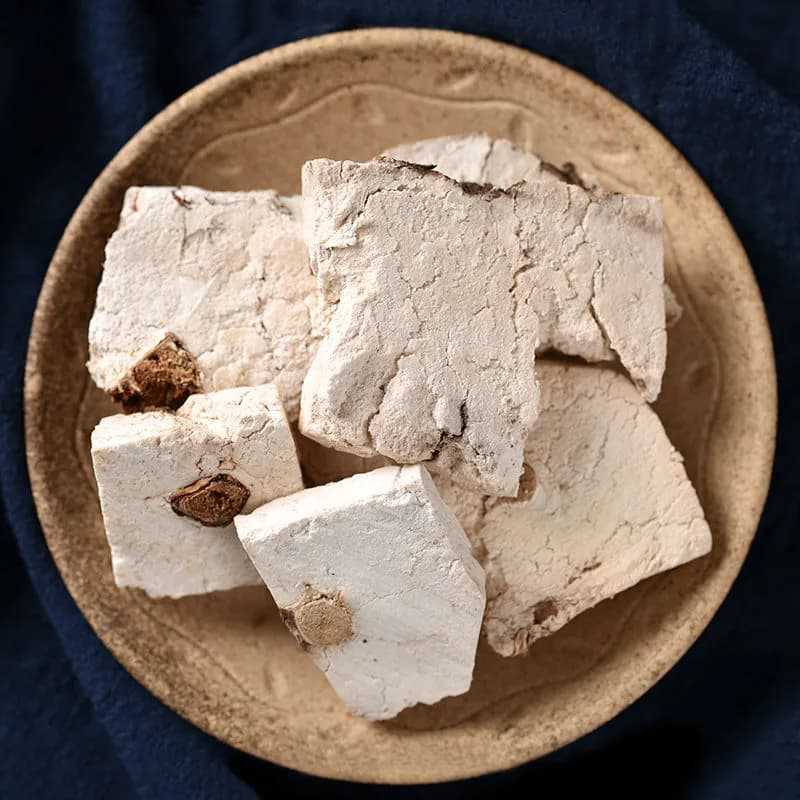 Fu Shen Dried Poria Slices Wholesale Sulfur-Free Hubei Origin Herbal Tea and Culinary Ingredient 500g Bulk - Image 3