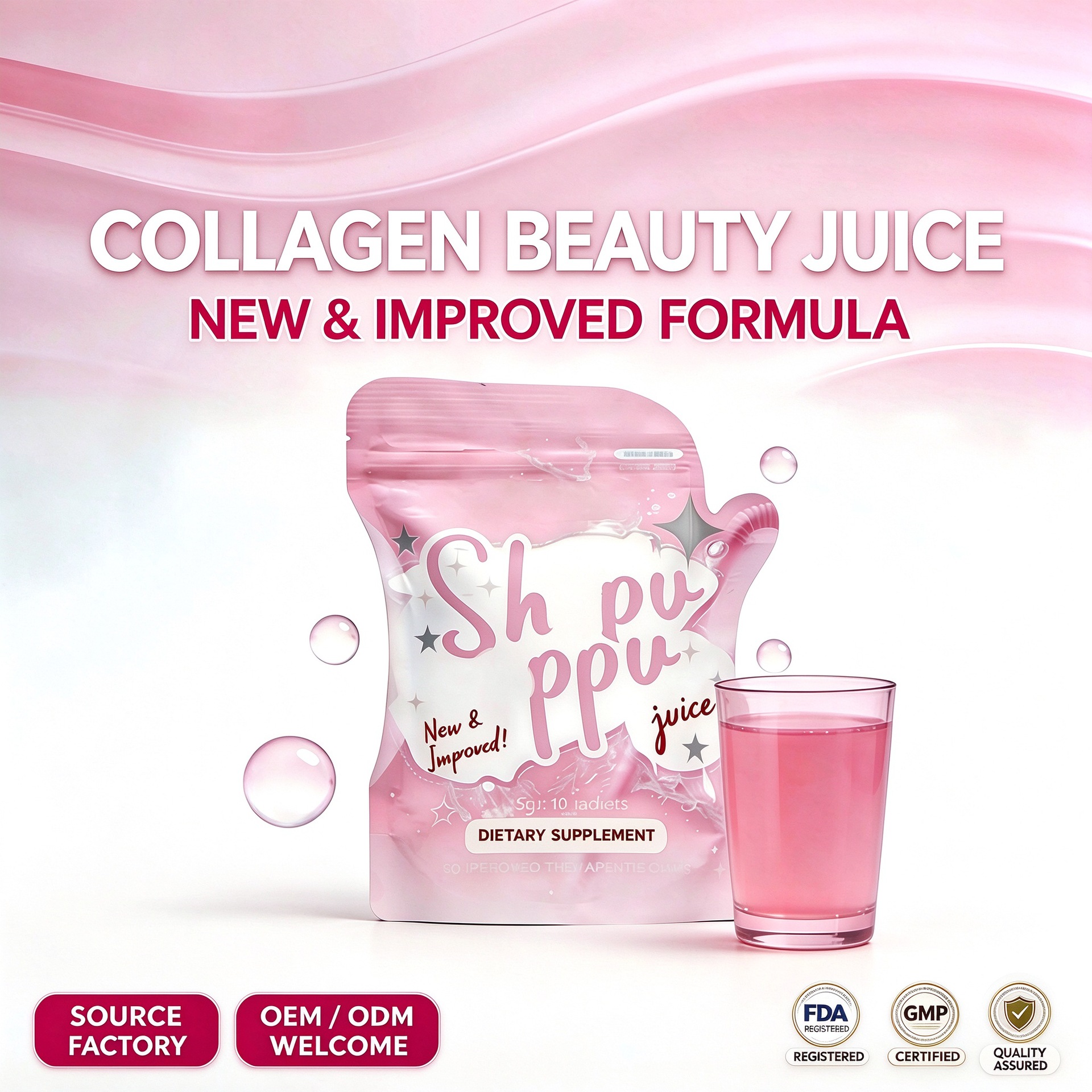 Strawberry Fruit Powder Drink Mix 150g Fine Milled Sweet Strawberry Flavor - Image 2