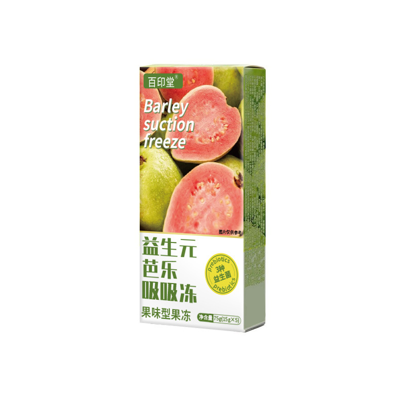 Prebiotic Guava Squeeze Jelly Drink 75g Sippable Fruit Jelly Snack No Sucrose - Image 5