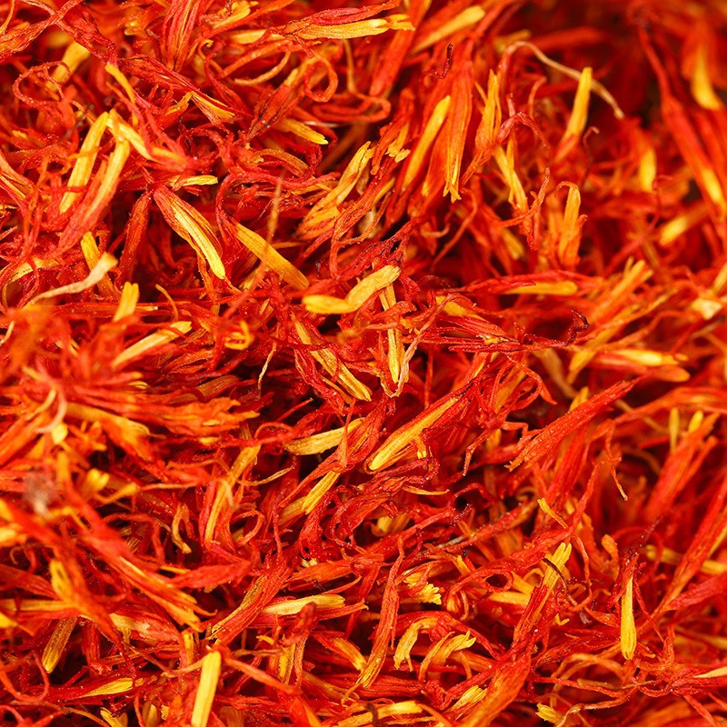 Dried Safflower Hong Hua Whole Flowers 1 lb Xinjiang Origin for Tea and Foot Soak - Image 3