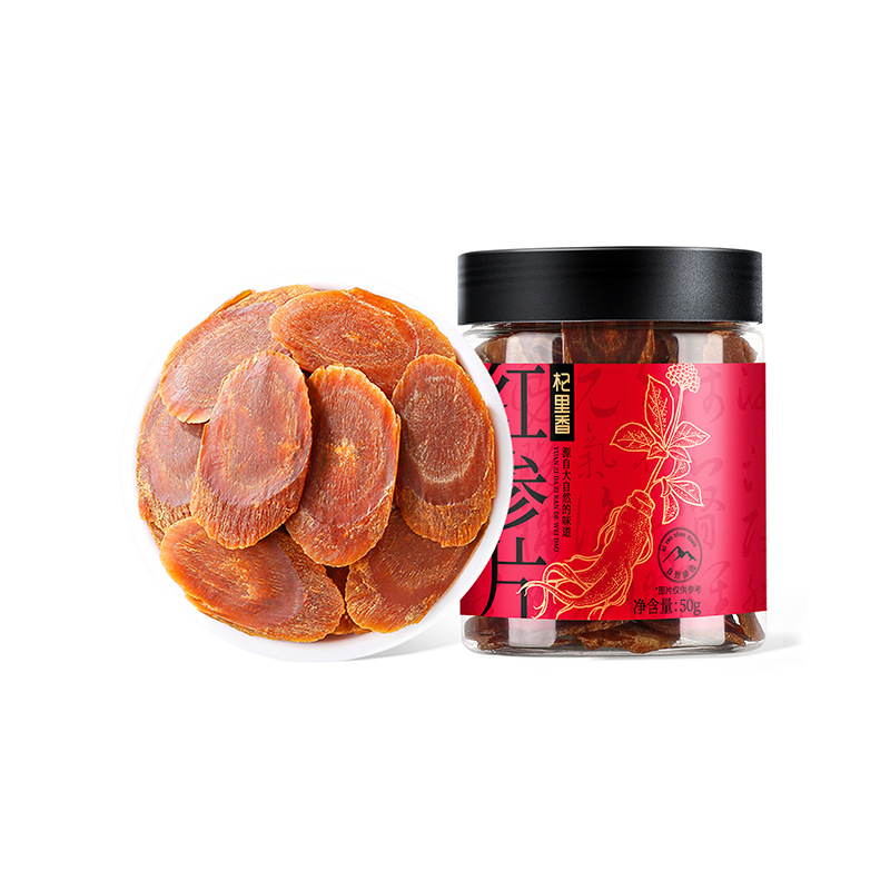 Red Ginseng Slices 1.0cm 50g Bottle Korean Red Ginseng Root Slices for Tea and Soup - Image 5