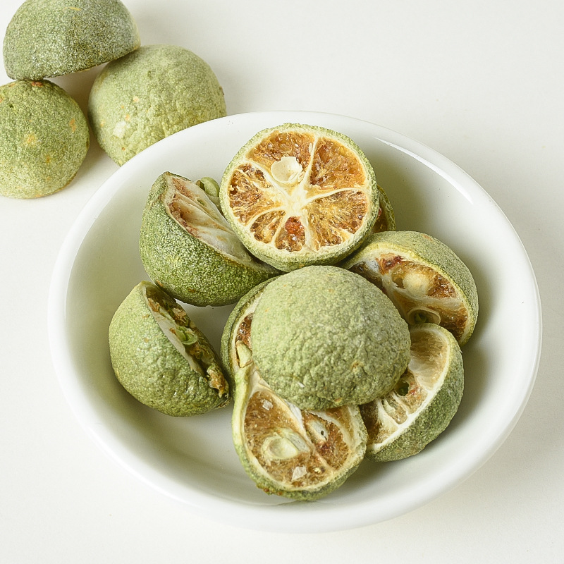 Dried Green Kumquat (Citrus japonica) — Sun-Dried Whole Fruit for Tea & Soup - Image 3