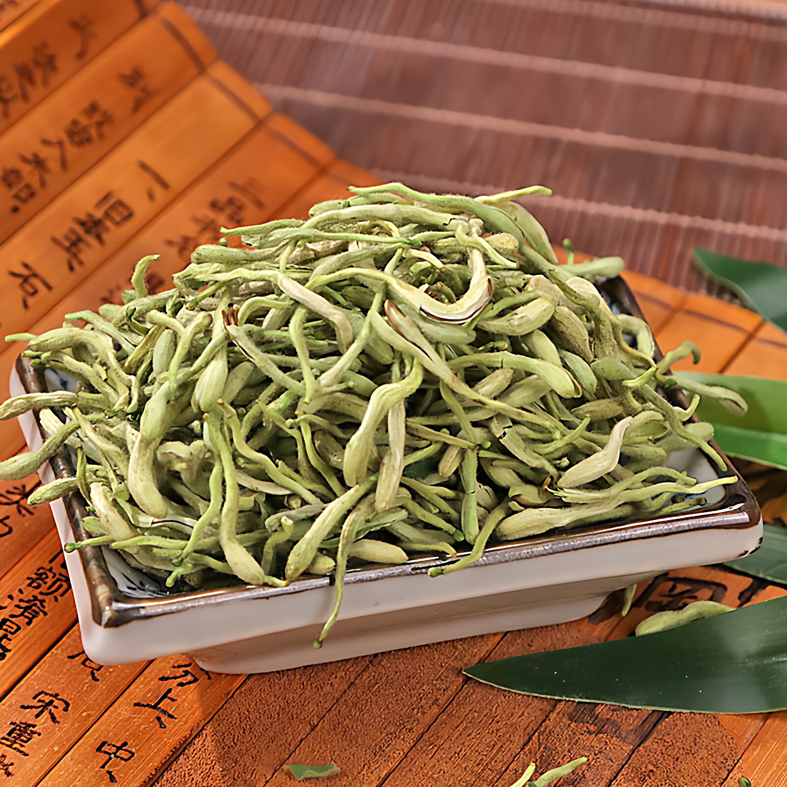 Dried Honeysuckle Flower Buds Jin Yin Hua Loose Herbal Tea for Traditional Wellness - Image 2
