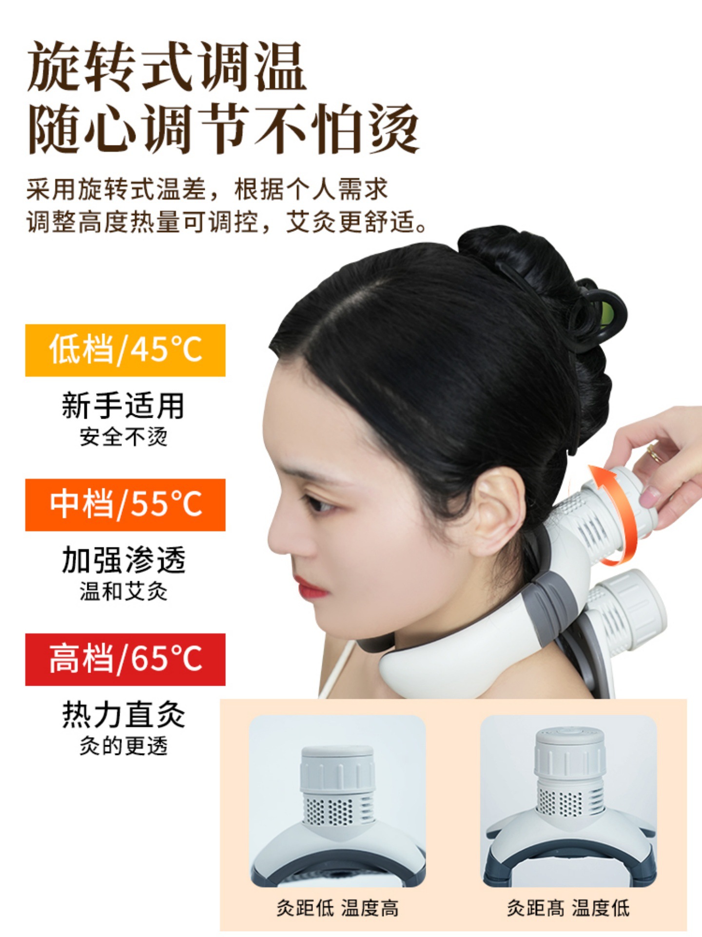 Neck Moxibustion Box Portable Cervical Warming Therapy Device for Home Heat Compress Care - Image 5