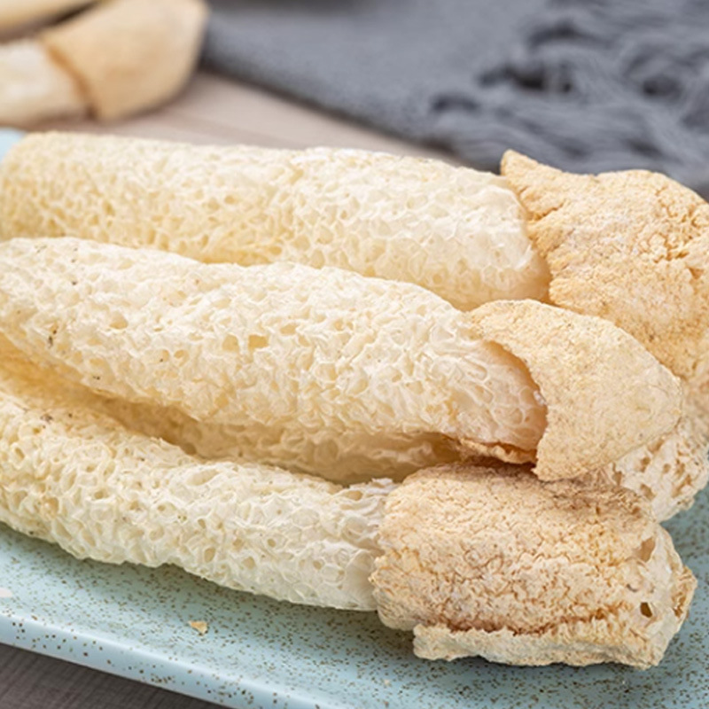 Bamboo Fungus Dried Mushroom (Phallus indusiatus / Dictyophora indusiata) — Wild-Grown Dried Bamboo Pith for Soup & Hot Pot - Image 3