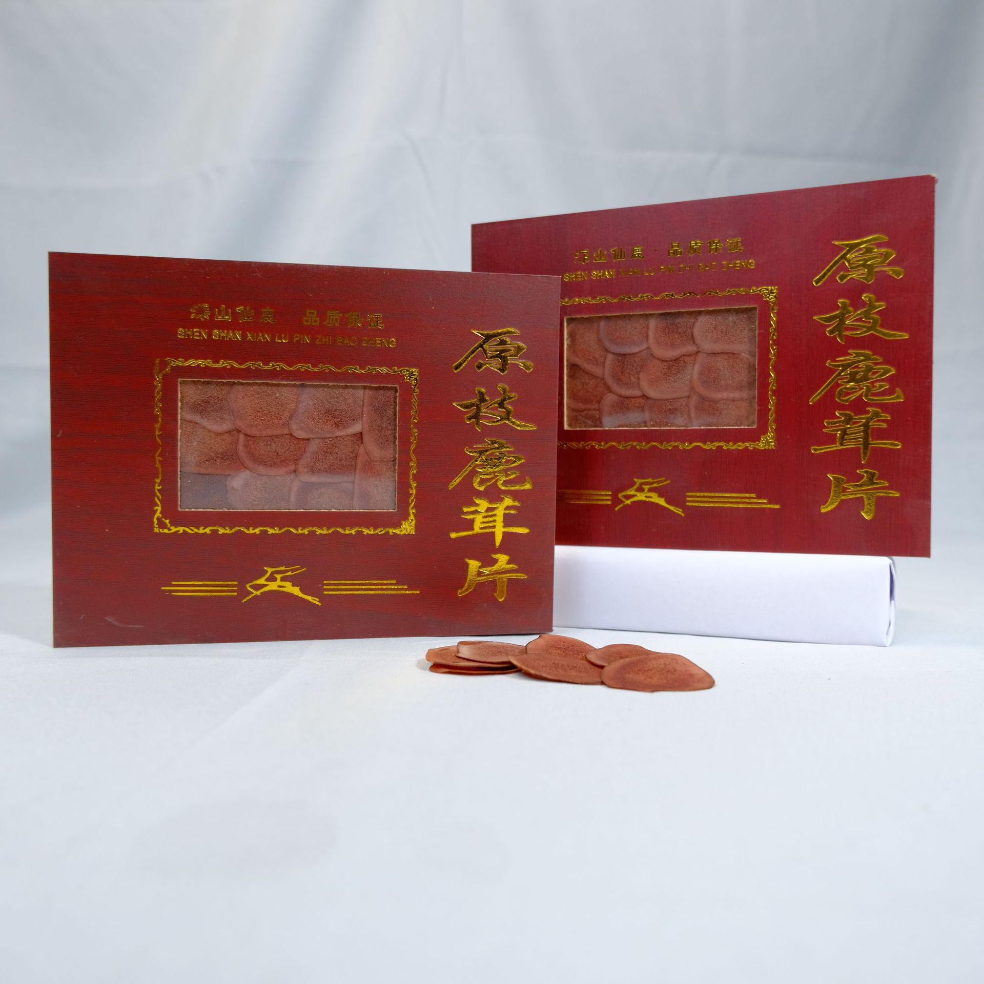 Dried Velvet Antler Slices Gift Box Northeast Jilin Sika Deer Antler Slices for Cooking - Image 3