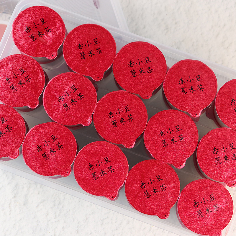 Red Bean Coix Seed Herbal Tea Chi Xiao Dou Yi Mi Cha 12 Herb Blend Caffeine Free Daily Wellness Tea 550g - Image 3