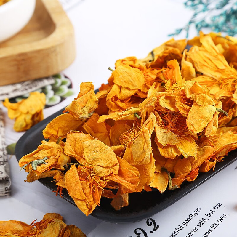 Globe Flower Dried Slices Jin Lian Hua Herbal Tea 500g for Daily Infusions - Image 3