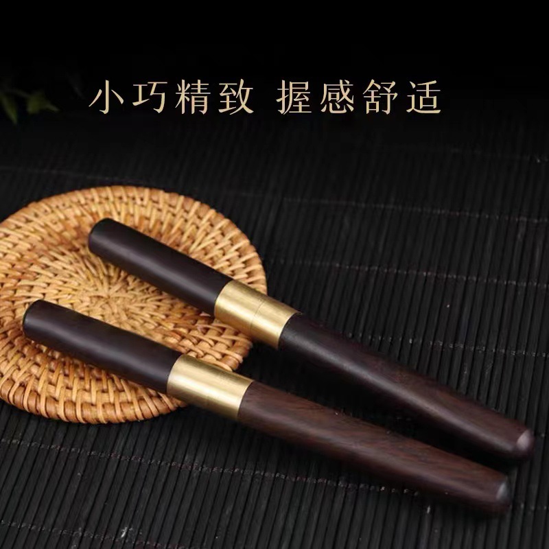 Stainless Steel Moxa Stick Extender with Ash Scraper Handheld Warming Moxibustion Tool for Home Use - Image 4